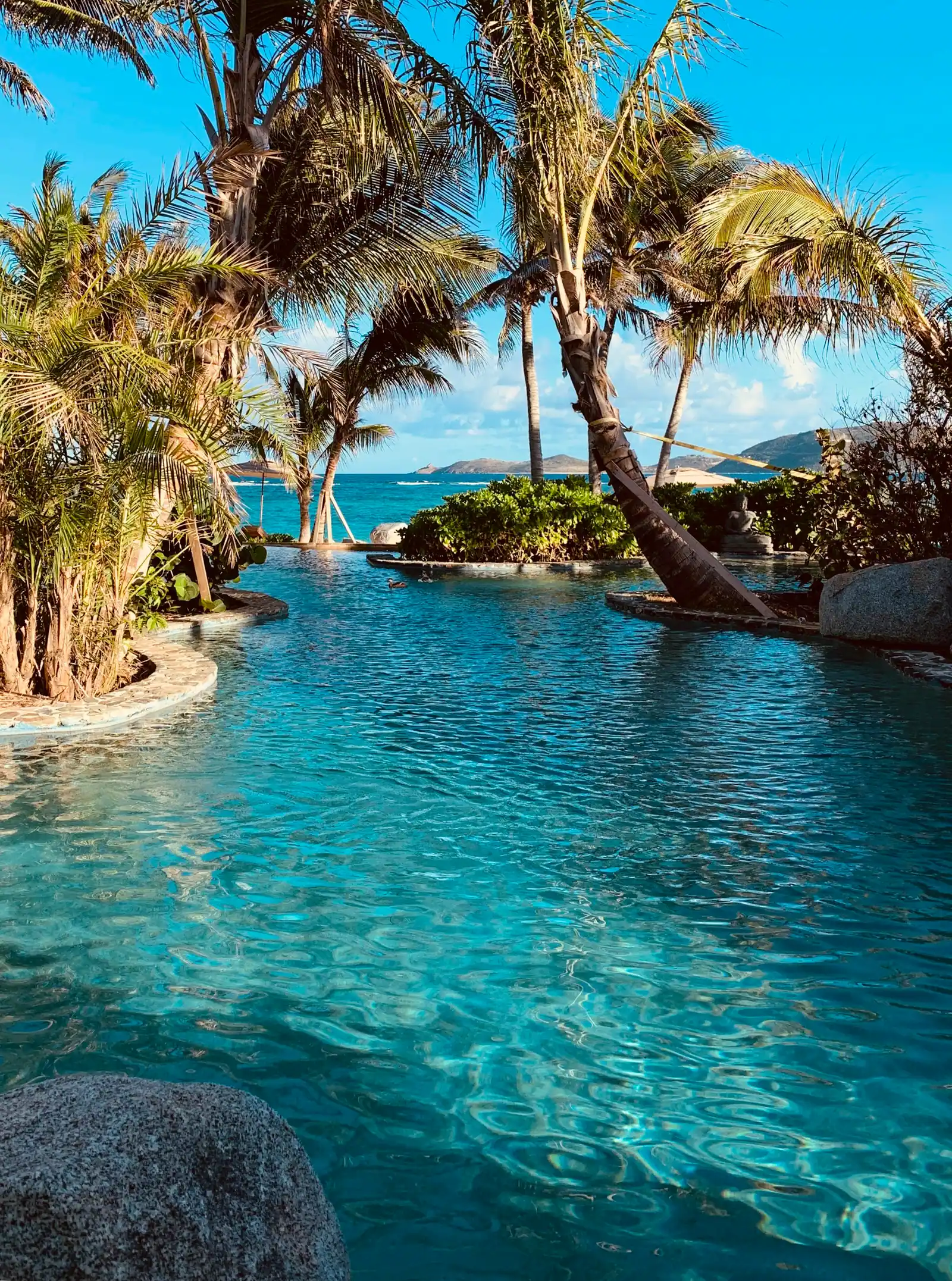 Granite boulders of The Baths at Virgin Gorda, BVI